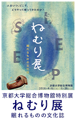 京都大学総合博物館特別展 ねむり展 眠れるものの文化誌